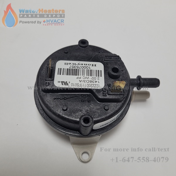 AO Smith 100093700 Pressure Switch For Polaris 6907313 PBG, PR, PC